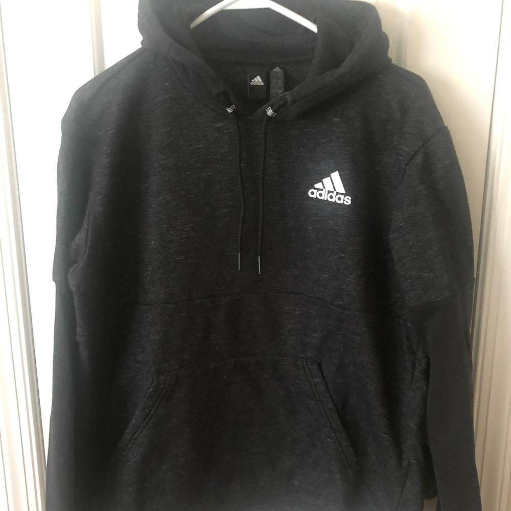 Mens Adidas Sweatshirt - Charcoal Black